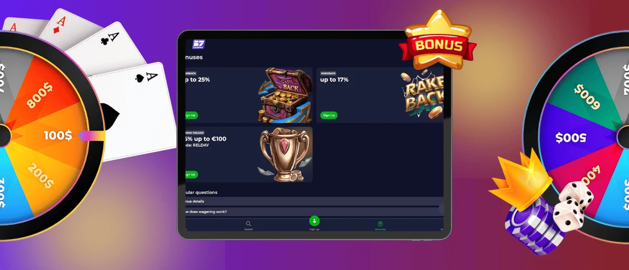 B7casino Bonus